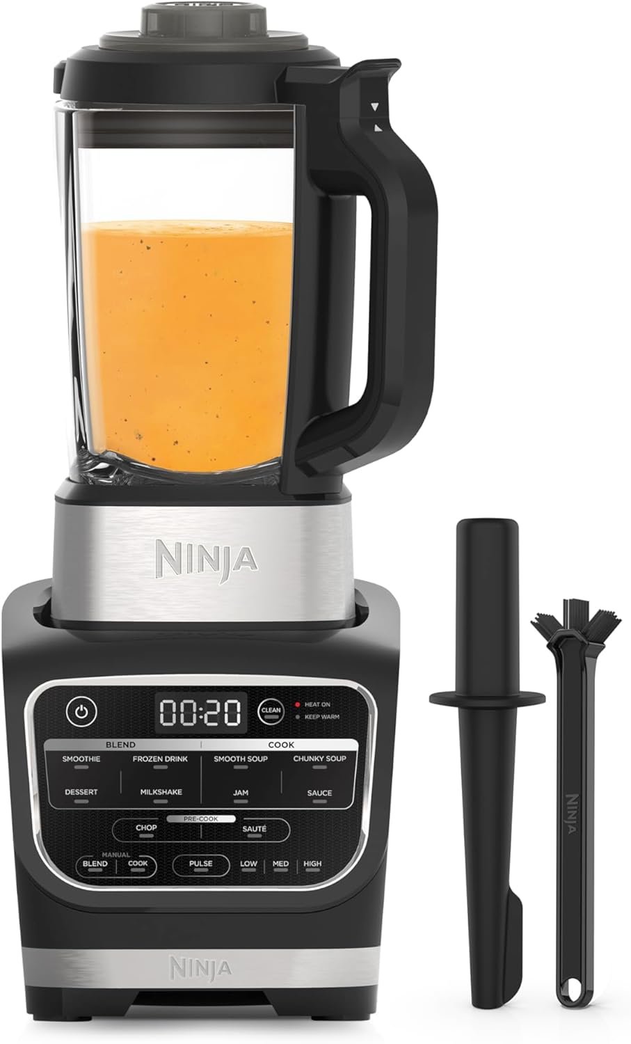 Ninja Foodi Blender & Soup Maker preparing fresh soup.