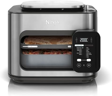 Ninja Combi 12-in-1 multi-cooker with grey finish on a kitchen counter.